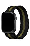 Watch 2 3 4 5 6 7 8 9 Se 38 40 41mm Uyumlu Milano Çelik Kordon Yellow Road