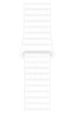 Watch 2 3 4 5 6 7 8 9 Se 38 40 41mm Uyumlu Klasik Deri Kordon Beyaz Kayış