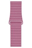 Watch 2 3 4 5 6 7 8 9 Se 38 40 41mm Uyumlu Klasik Deri Kordon Pink