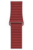 Watch 2 3 4 5 6 7 8 9 Se 38 40 41mm Uyumlu Klasik Deri Kordon Plum