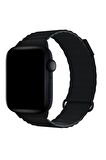 Watch 2 3 4 5 6 7 8 9 Se 38 40 41mm Uyumlu Mıknatıslı Deri Kordon Bert