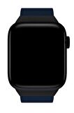 Watch 2 3 4 5 6 7 8 9 Se 38 40 41mm Uyumlu Mıknatıslı Deri Kordon Davin