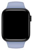 Watch 2 3 4 5 6 7 8 9 Se 42 44 45 49mm Uyumlu Spor Silikon Kordon Kristal Mavi Kayış 