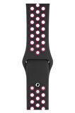Watch 2 3 4 5 6 7 8 9 Se 42 44 45 49mm Uyumlu Delikli Spor Silikon Kordon Fuchsia 