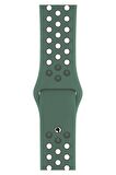 Watch 2 3 4 5 6 7 8 9 Se 42 44 45 49mm Uyumlu Delikli Spor Silikon Kordon Juniper 