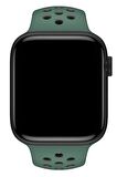 Watch 2 3 4 5 6 7 8 9 Se 42 44 45 49mm Uyumlu Delikli Spor Silikon Kordon Juniper 