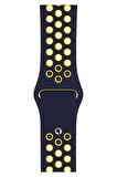 Watch 2 3 4 5 6 7 8 9 Se 42 44 45 49mm Uyumlu Delikli Spor Silikon Kordon Melia 