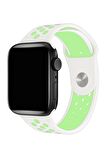 Watch 2 3 4 5 6 7 8 9 Se 42 44 45 49mm Uyumlu Delikli Spor Silikon Kordon Neo 