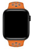 Watch 2 3 4 5 6 7 8 9 Se 42 44 45 49mm Uyumlu Delikli Spor Silikon Kordon Squash 