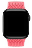 Watch 2 3 4 5 6 7 8 9 Se 42 44 45 49mm Uyumlu Örgü Loop Kordon Pembe Medium Beden