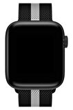 Watch 2 3 4 5 6 7 8 9 Se 42 44 45 49mm Uyumlu Milano Çelik Kordon Beyaz Kayış Road