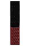Watch 2 3 4 5 6 7 8 9 Se 42 44 45 49mm Uyumlu Milano Çelik Kordon Black Red
