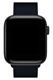 Watch 2 3 4 5 6 7 8 9 Se 42 44 45 49mm Uyumlu Milano Çelik Kordon Dark Blue