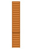 Watch 2 3 4 5 6 7 8 9 Se 42 44 45 49mm Uyumlu Broad Deri Kordon Light Orange