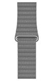 Watch 2 3 4 5 6 7 8 9 Se 42 44 45 49mm Uyumlu Klasik Deri Kordon Gri