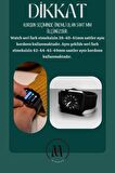 Watch 2 3 4 5 6 7 8 9 Se 42 44 45 49mm Uyumlu Klasik Deri Kordon Turuncu