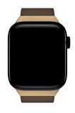 Watch 2 3 4 5 6 7 8 9 Se 42 44 45 49mm Uyumlu Mıknatıslı Deri Kordon Jesse