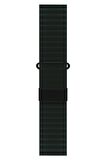 Watch 2 3 4 5 6 7 8 9 Se 42 44 45 49mm Uyumlu Mıknatıslı Deri Kordon Koyu Yeşil Kayış