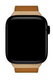 Watch 2 3 4 5 6 7 8 9 Se 42 44 45 49mm Uyumlu Mıknatıslı Deri Kordon Myron