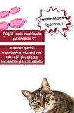 Miyav Matatabi Çubuklu - Catnipli Peluş Sosis Kedi Oyuncağı Pembe Renkli 