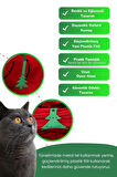 Miyav Kırmızı Uzun Kedi Tüneli 125 Cm Katlanabilir 