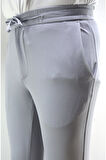ÖRME JOGGER PANTOLON GRİ