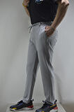 Manjogger Gofre Jogger Pantolon Gri