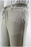 Manjogger Gofre Jogger Pantolon Nil Yeşili