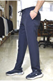 Manjogger Gofre Jogger Pantolon Lacivert