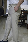 Manjogger Gofre Jogger Pantolon Bej