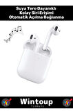 İphone6/7/8/X/11 Uyumlu 2.nesil A Kalite Beyaz Bluetooth Kablosuz Kulaklık
