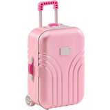 Mobgift Bavul Görünümlü Kurmalı Müzikli Takı Kutusu (Pembe)