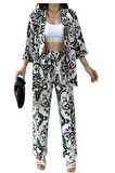 Alt Üst Takım Kimono- Desenli