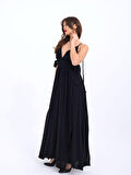 melfxxl 6886 ELBİSE-SİYAH