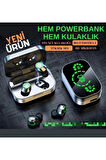 Reeder Tüm Modellerle Uyumlu Bluetoothlu Powerbankli Kulak Içi Tws Kulaklık