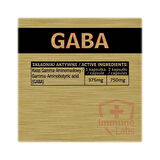 Immune Labs GABA Food supplement for stress 750 mg 150 capsules (Romanya menşei)