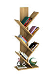 Tree Dekoratif Kitaplık Çam