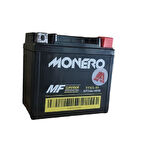 Monero 12V 5Ah Alçak/Yatık YTX5L - BS Motosiklet Aküsü EBATLAR: 113 x 68 x 105mm