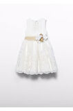 Mayoral Abel&Lula Dantel İşlemeli Kız Çocuk Elbise_mnvs5037