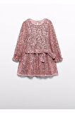 Mayoral Abel&Lula Parıltı Kız Çocuk Uzun Kollu  Elbise_mnvs5531