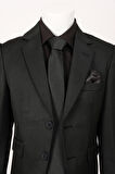 Doctor Junior Gabardin Slim Fit Erkek Çocuk Takım Elbise