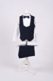 Doctor Junior Erkek Çocuk Smokin Takım Elbise Slim Fit / Gömleksiz