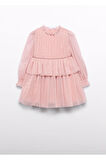 Mayoral Abel&Lula Prenses Uzun Kollu  Kız Çocuk Elbise_mnvs5532