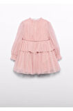 Mayoral Abel&Lula Prenses Uzun Kollu  Kız Çocuk Elbise_mnvs5532