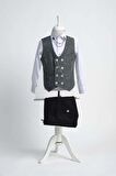 Doctor Junior Erkek Çocuk Slim Fit Takım Elbise Üç Parça