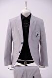 Doctor Junior Gofre Kumaş Erkek Çocuk Slim Fit Takım Elbise