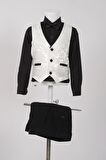Doctor Junior İşlemeli Erkek Çocuk Smokin Takım Elbise_mnvs2290