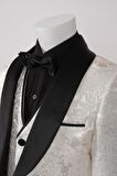 Doctor Junior İşlemeli Erkek Çocuk Smokin Takım Elbise_mnvs2290