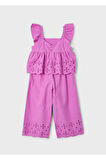 Mayoral Bordürlü Kız Çocuk Pantolonlu Takım_mnvs3561