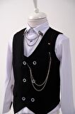 Doctor Junior Erkek Çocuk Yelek Pantolon Fit Takım Elbise 